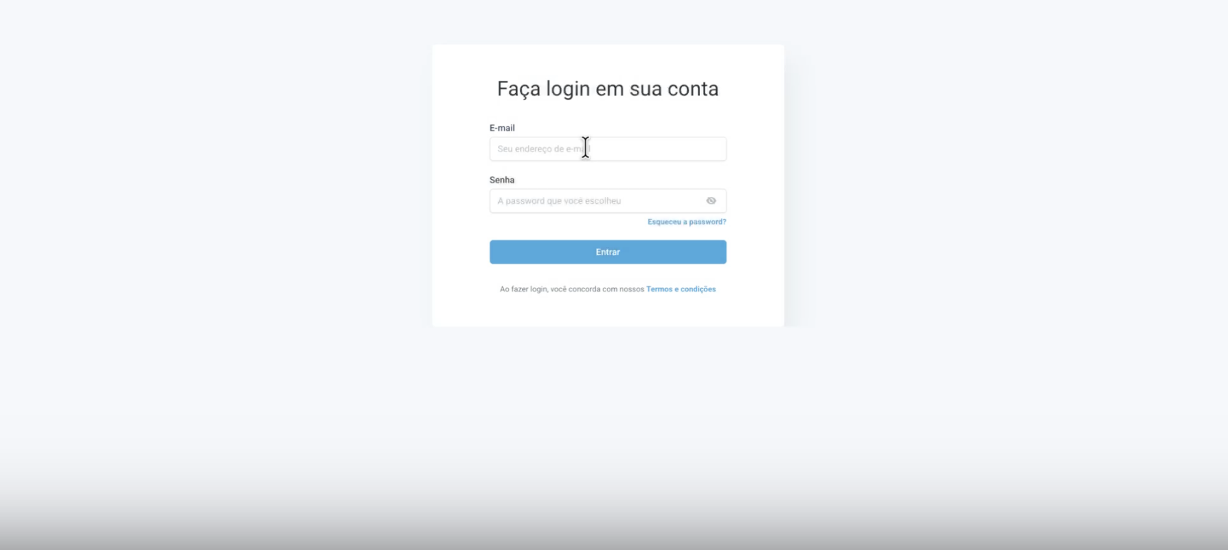 Preview Acesso